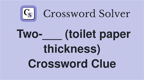 Thickness measure Crossword Clue